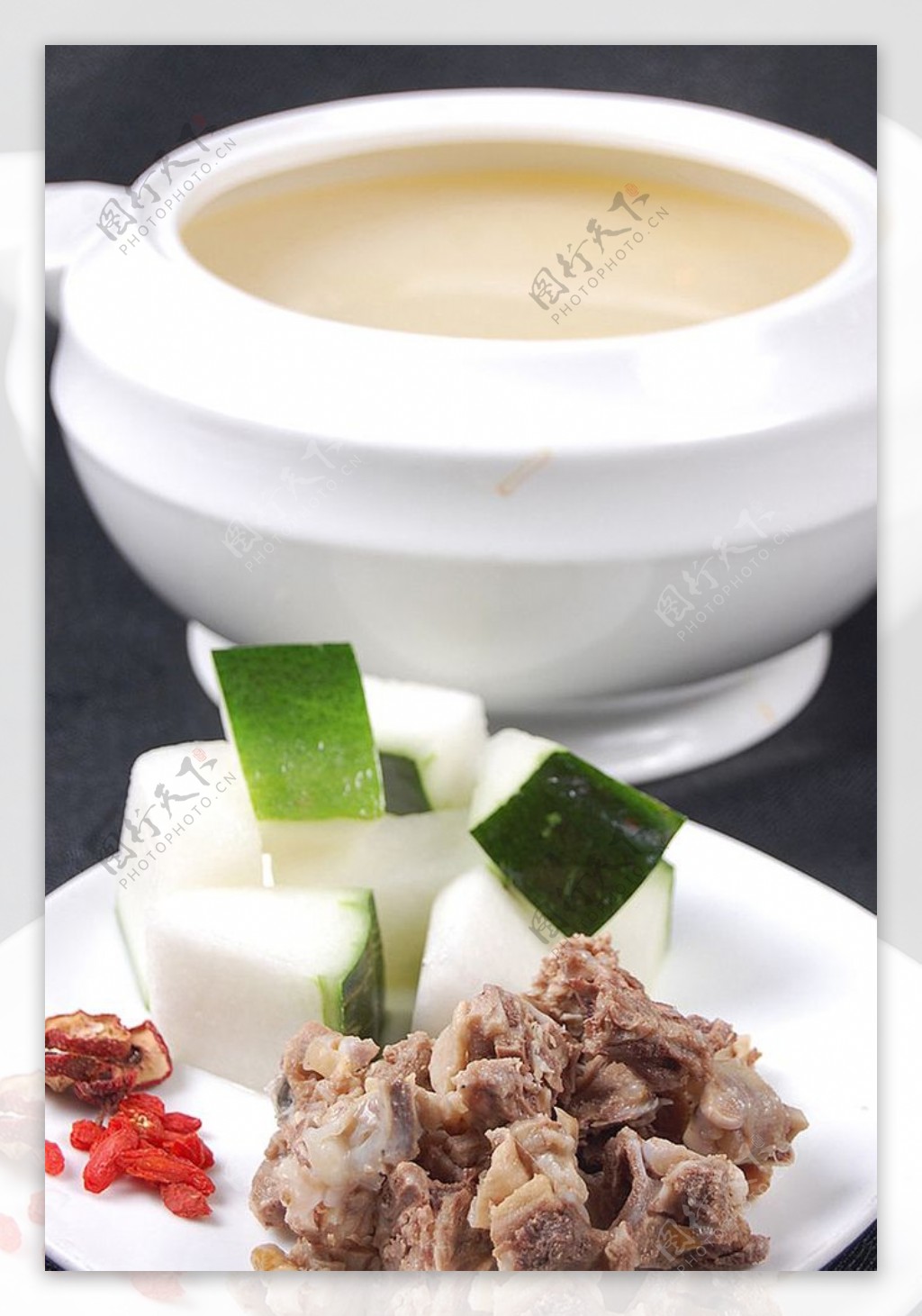 北京菜冬瓜排骨汤图片