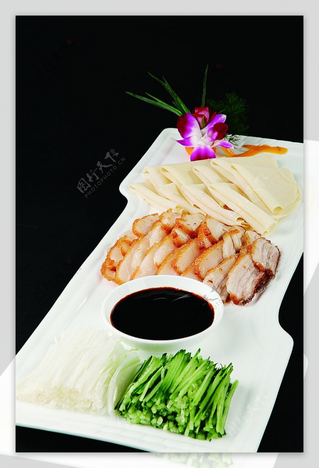浙菜炸紫酥肉图片