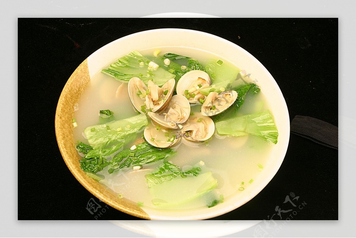 文蛤芥菜汤图片