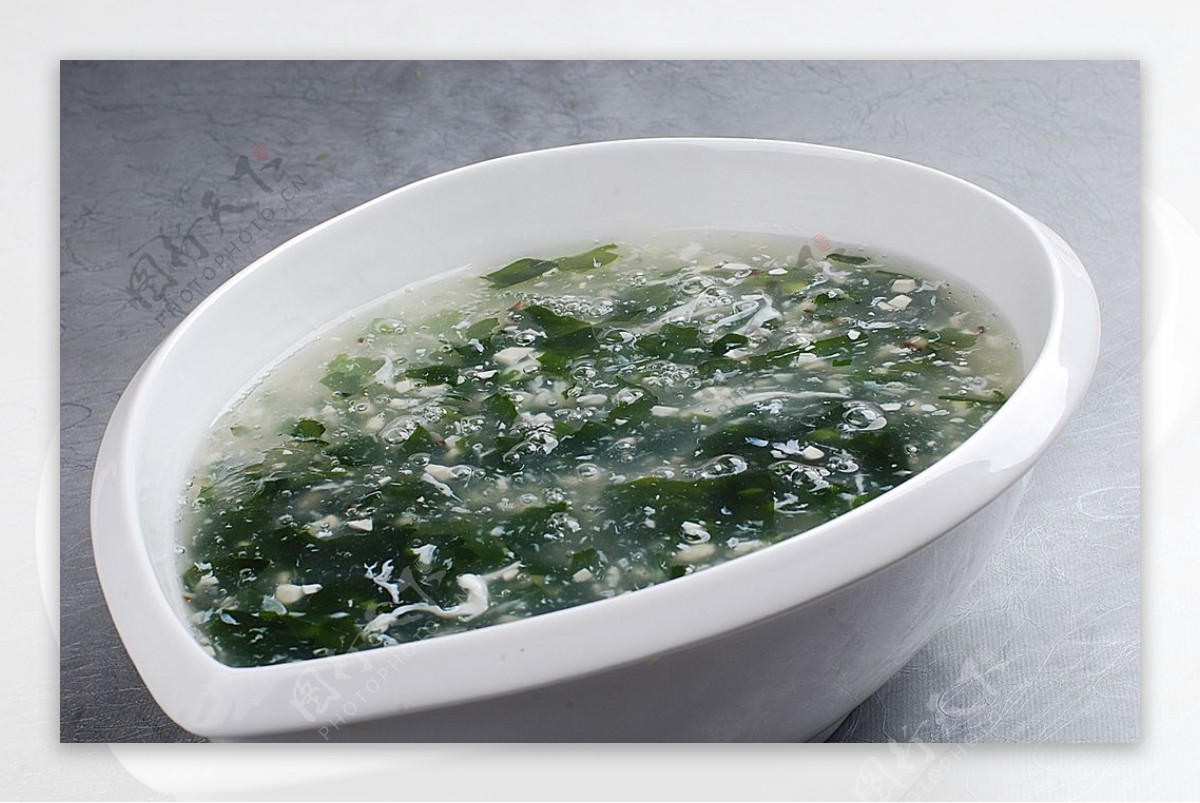 海藻豆腐羹图片
