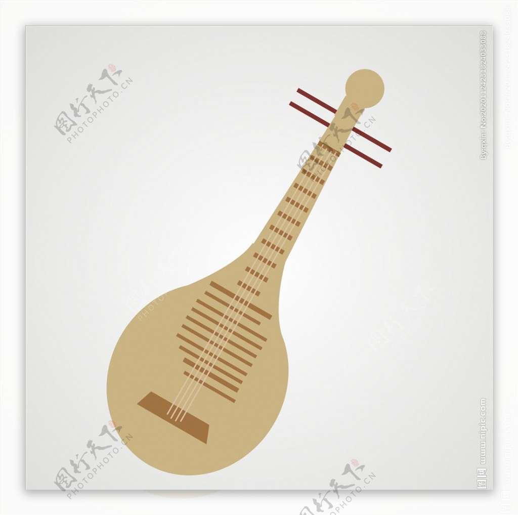 琵琶中国乐器图片