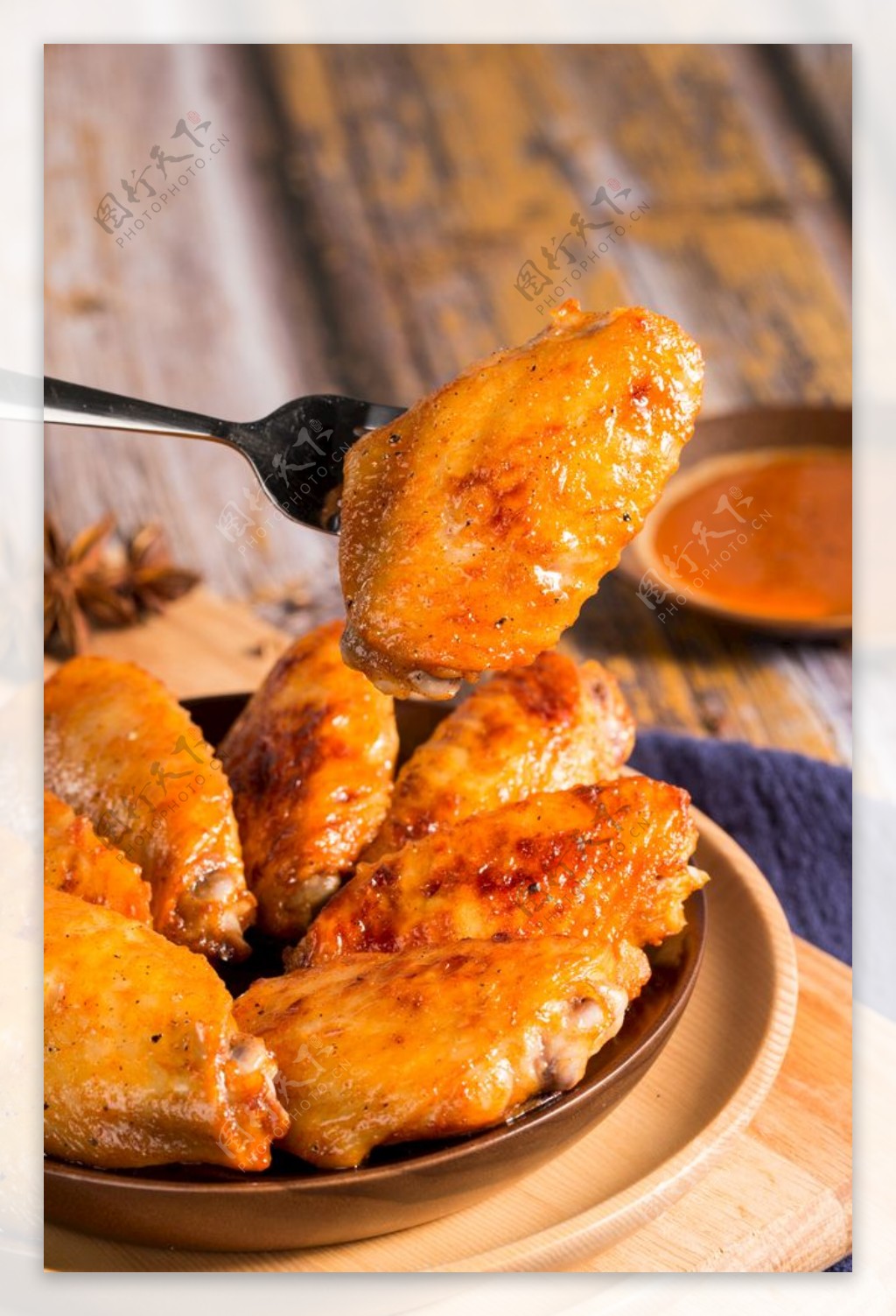 Alvina's Baking Journey ~~: Baked Honey Chicken Wing 香烤蜜糖鸡翅膀。