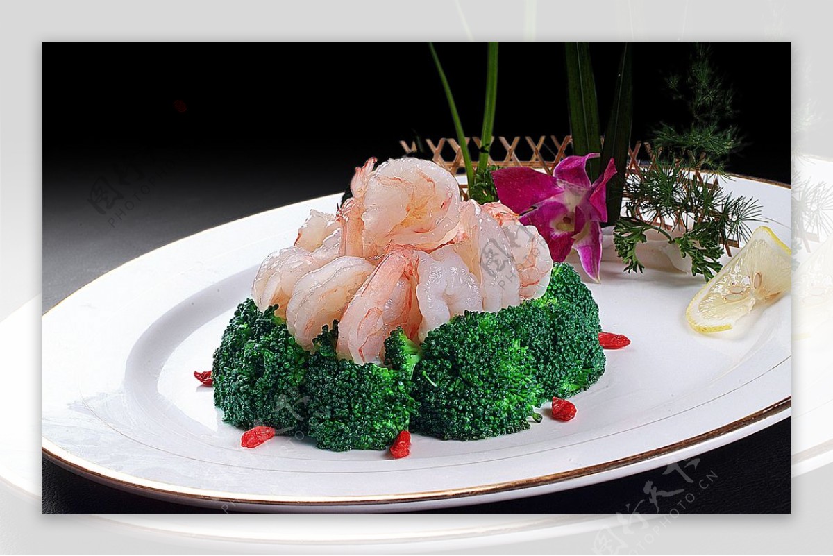 香滑泰国虾球图片