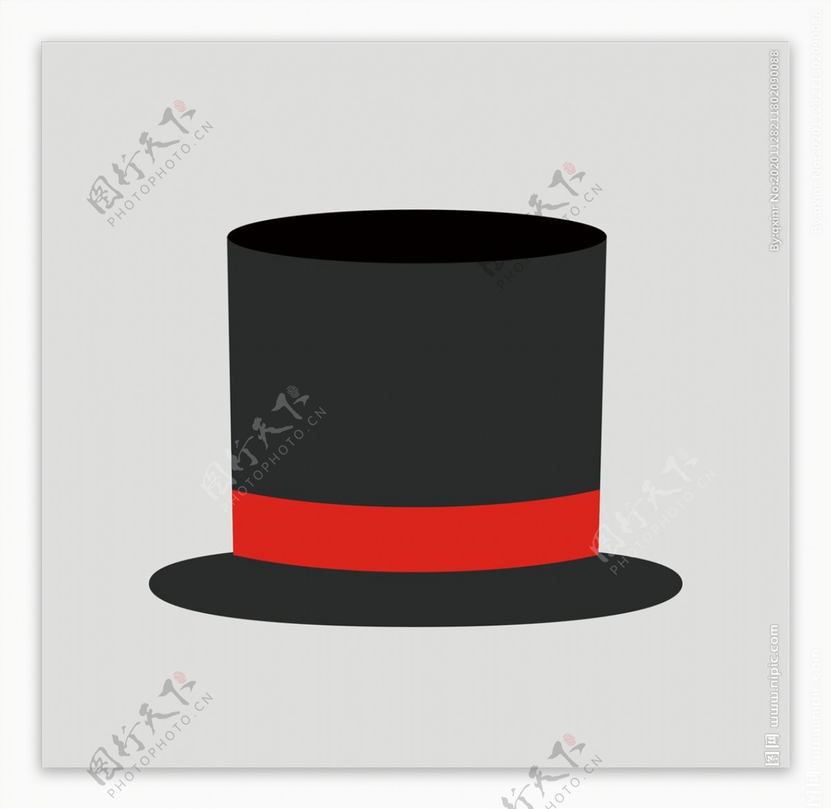 帽子魔术帽绅士帽图片