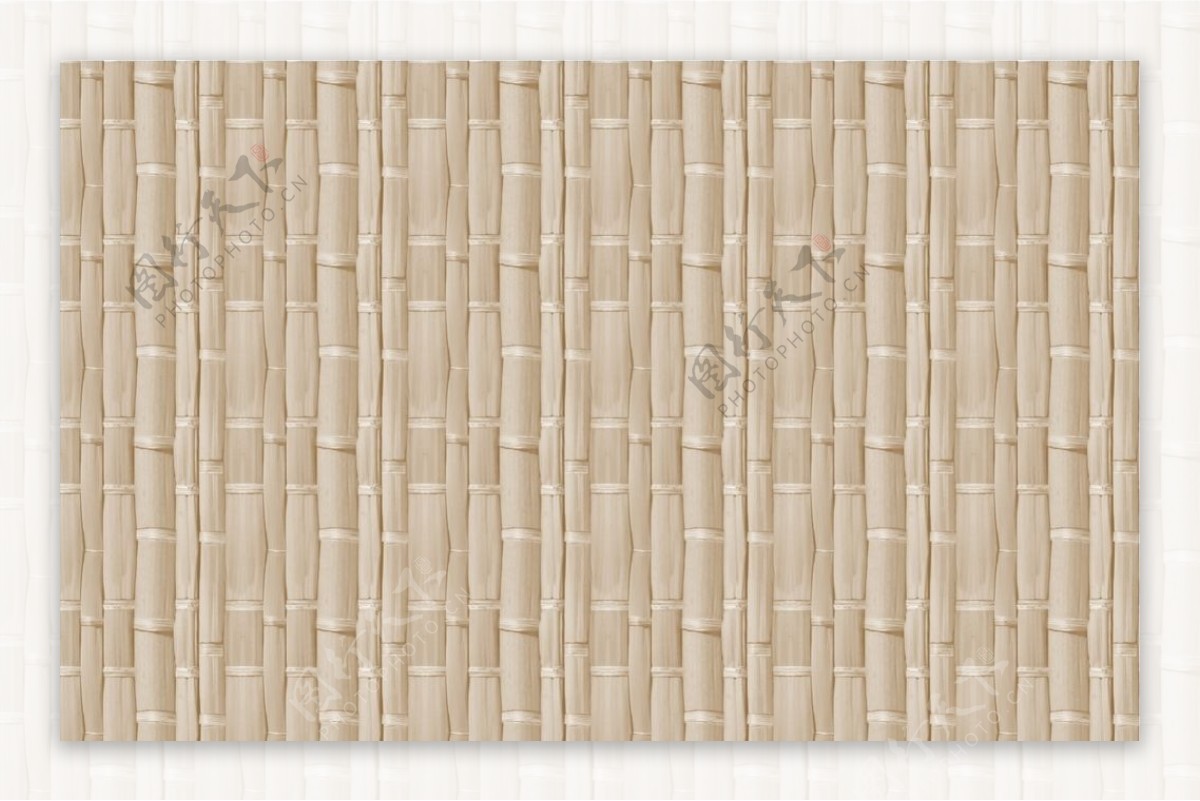 竹子围墙效果图片