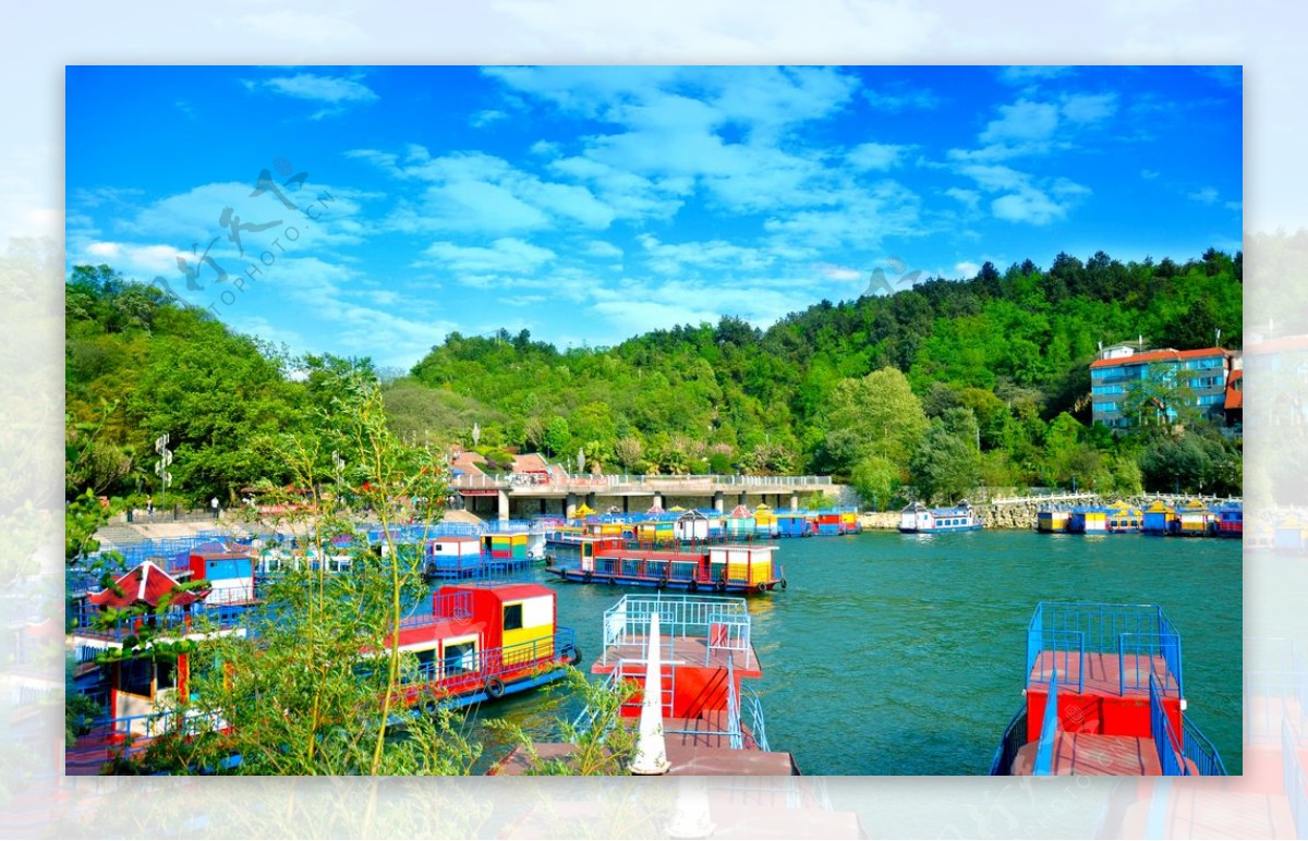 贵阳红枫湖风景区图片