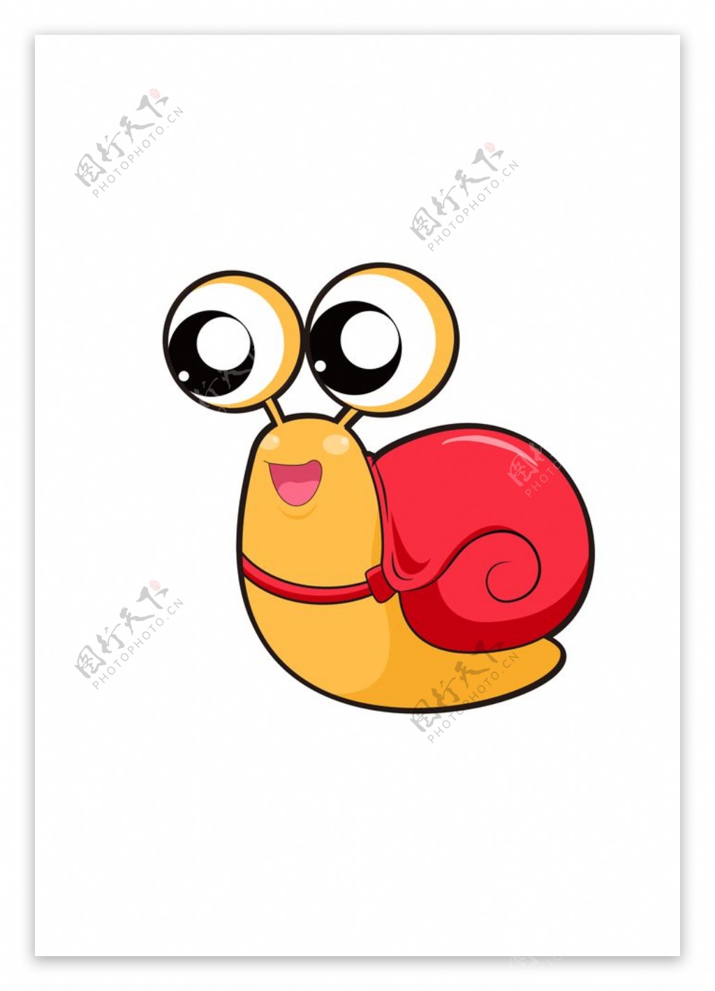卡通蜗牛形象设定图片