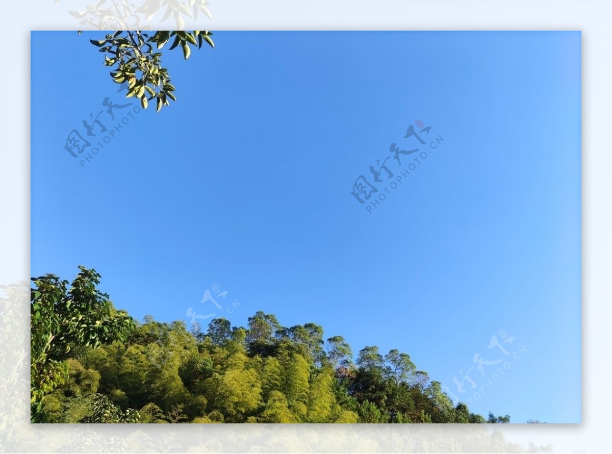 蓝天白云天空天云摄影图片