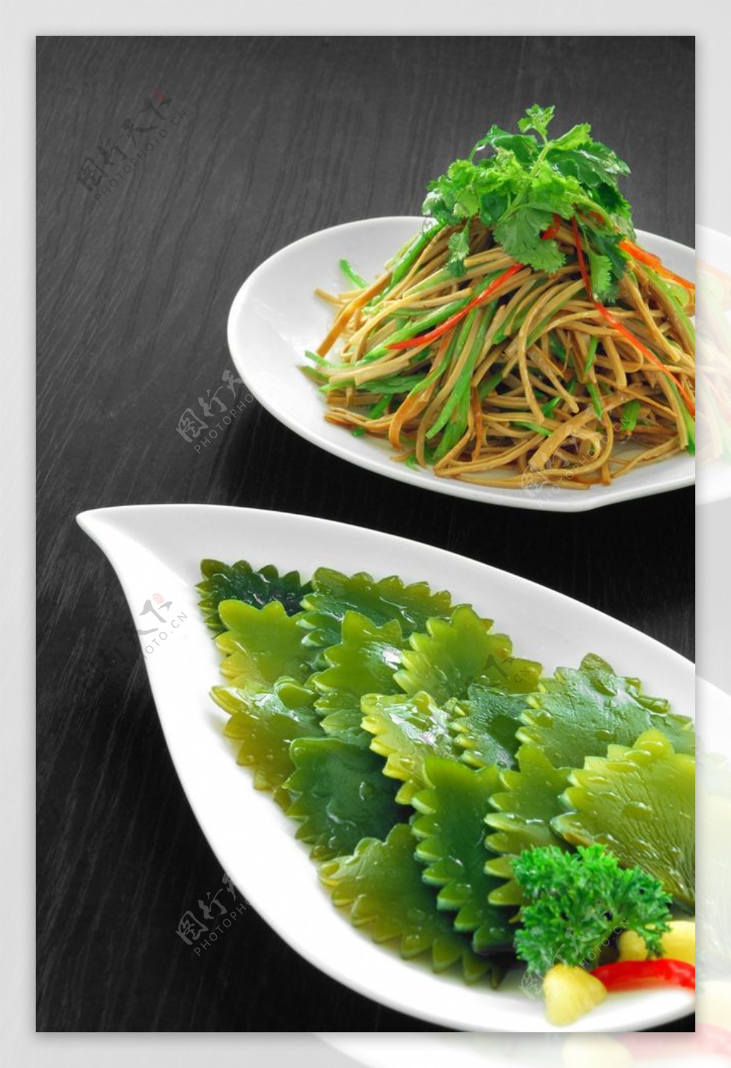 香菜豆腐丝图片