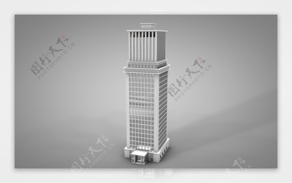 C4D模型高楼大夏摩天大楼图片