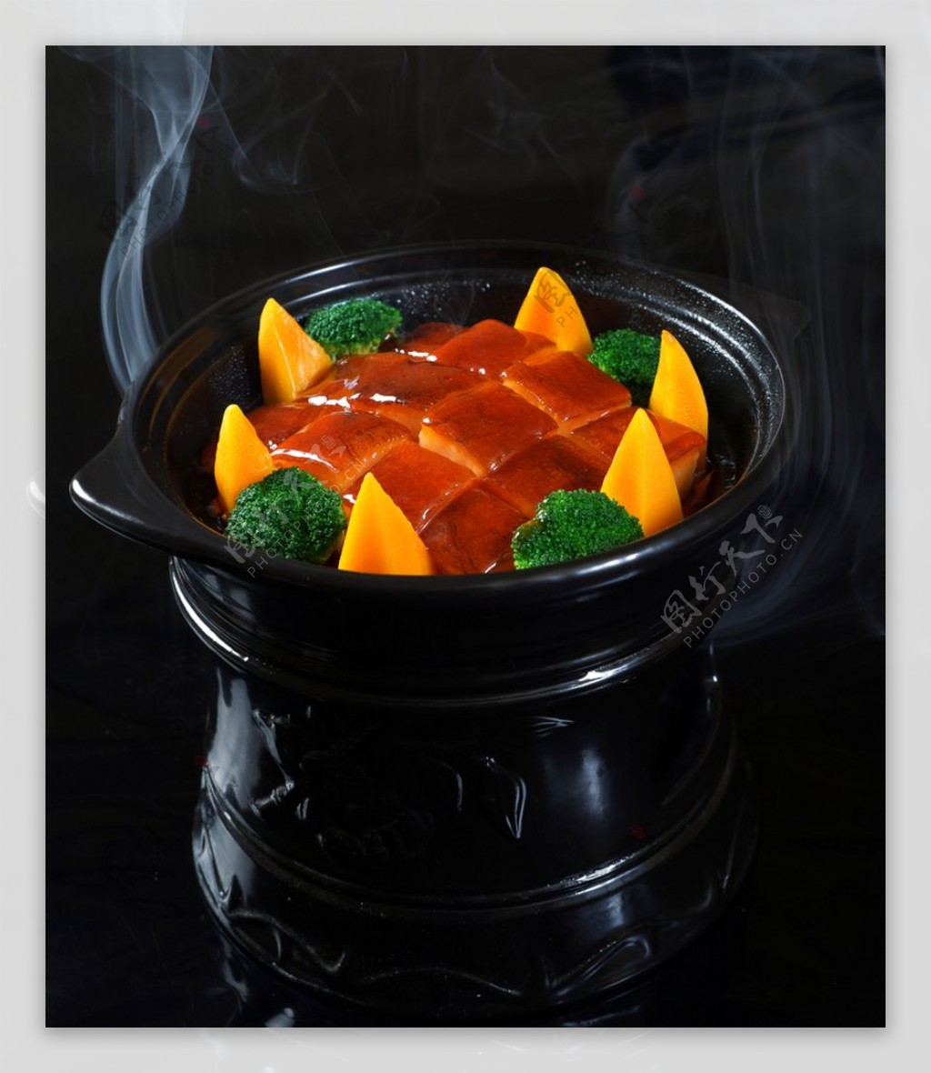 金瓜红烧肉图片