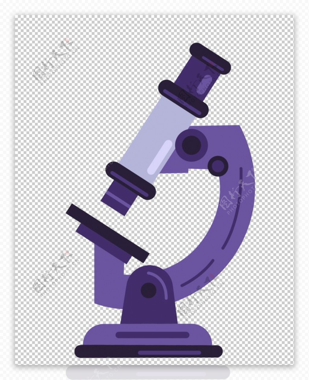 显微镜化学实验器材PNG图片