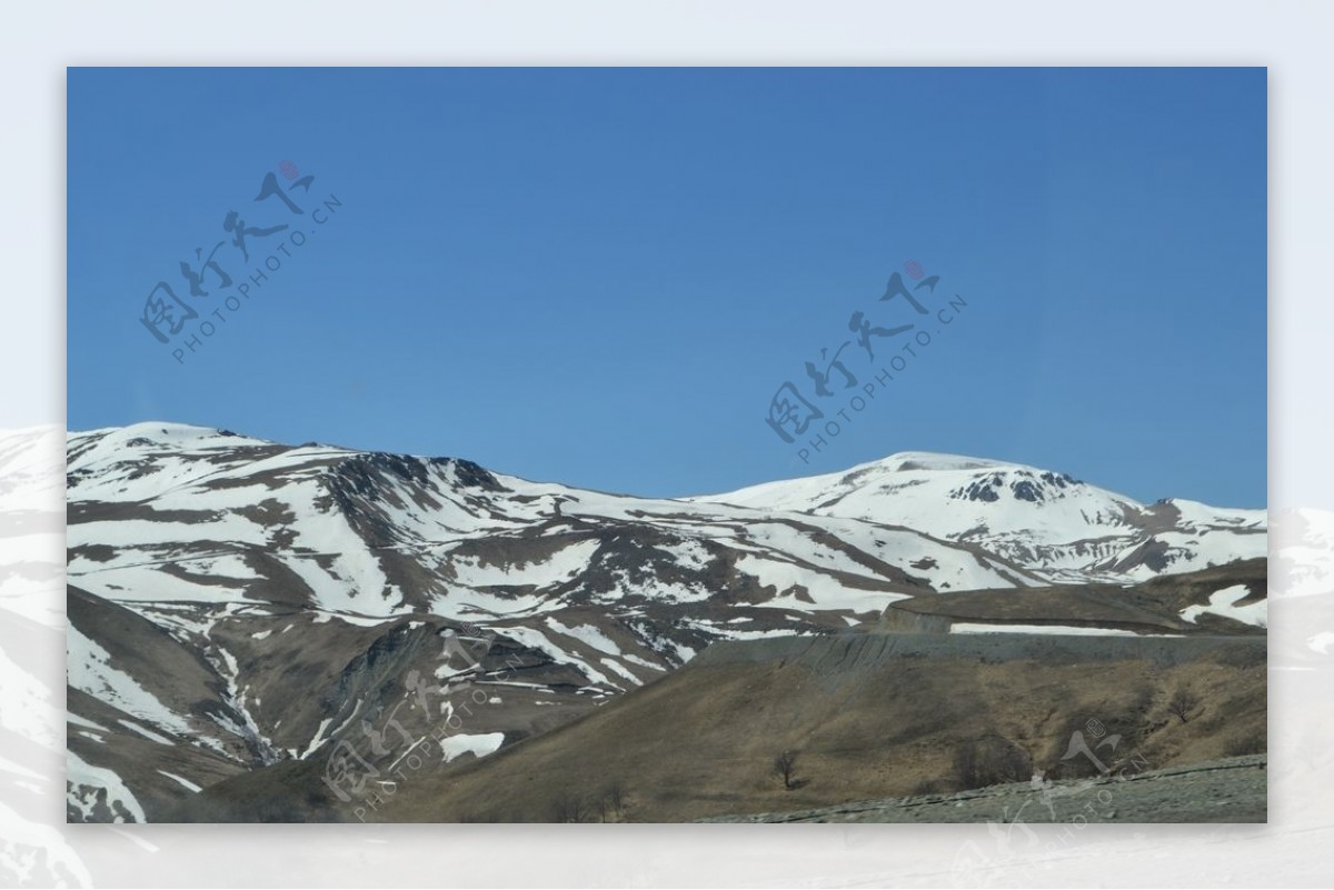 雪山雪景图片