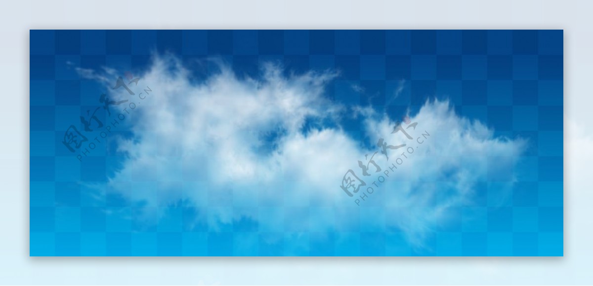 云png分层白云图片