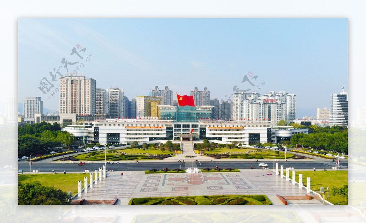 贵港市政府大楼图片